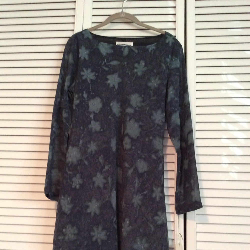 Casein Blue Print Dress